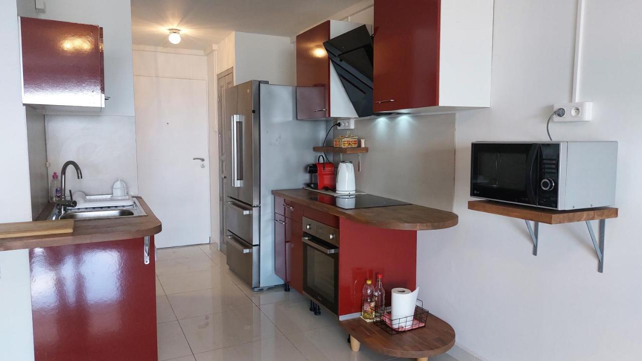 Appartement Pieds Dans L'Eau Vue Mer Acces Plage Et Piscine Marigot  Eksteriør billede