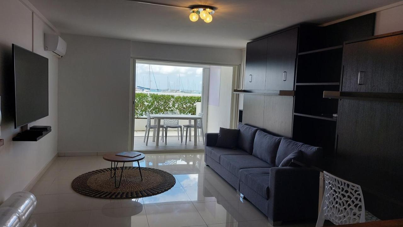Appartement Pieds Dans L'Eau Vue Mer Acces Plage Et Piscine Marigot  Eksteriør billede